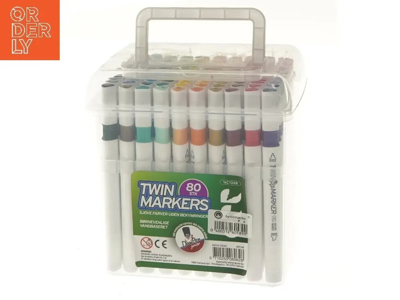 Billede 2 - Sæt med 80 tuscher (str. 17x14,5 cm)