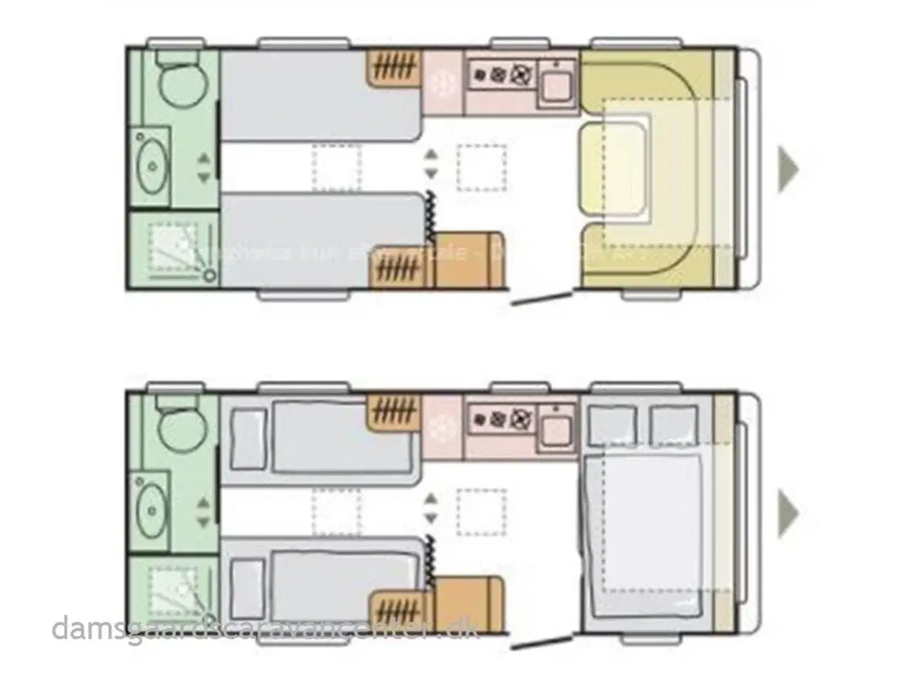 Billede 7 - 2021 - Adria Adora 572 UT   Enkeltsenge-Endebad-Gulvtemp.-Telt