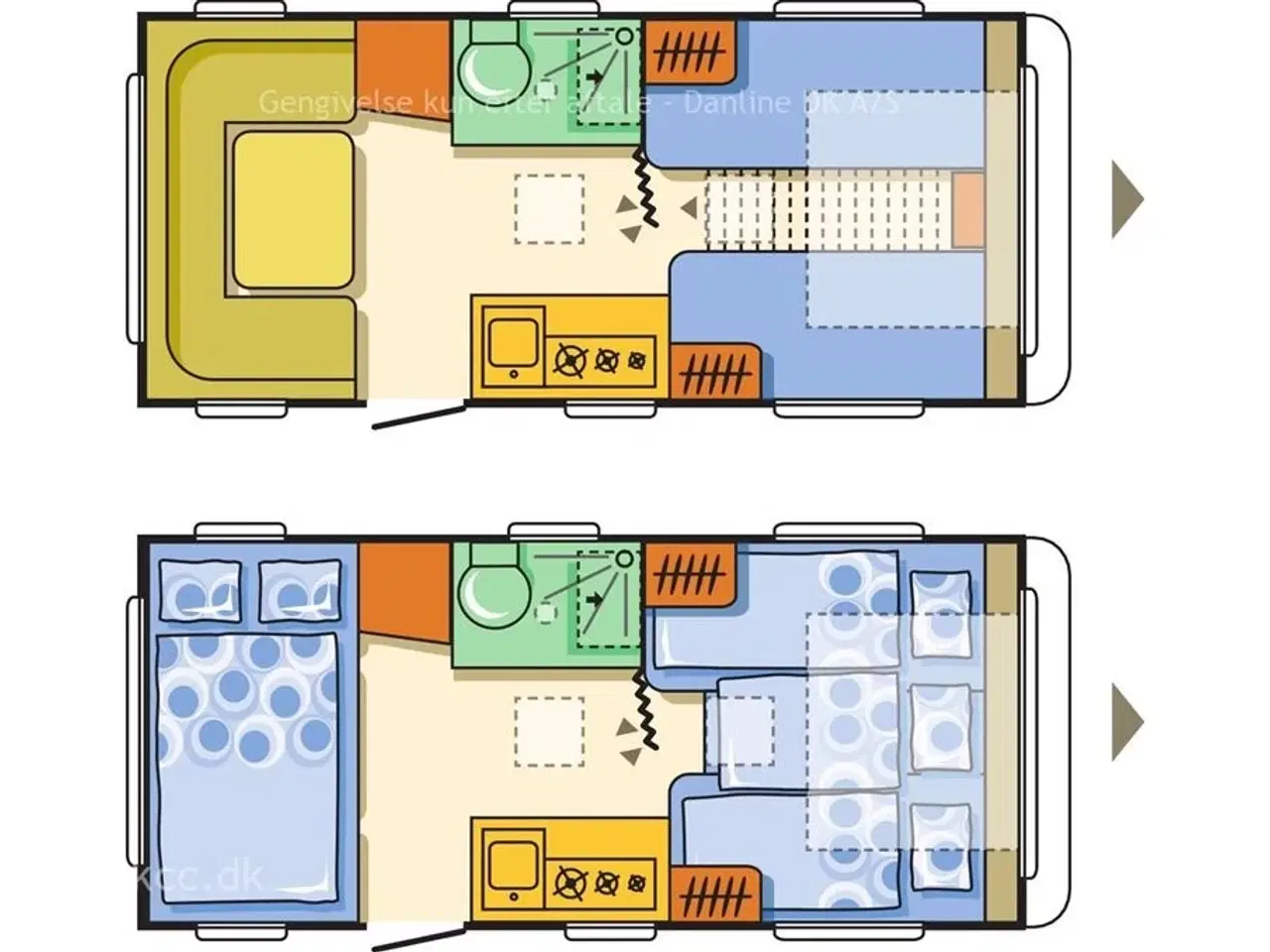 Billede 10 - 2015 - Adria Adora 492 LU   Adria Adora 492 LU årgang 2015 Incl mover, posemarkise 5 sovepladser, 4 siddepladser