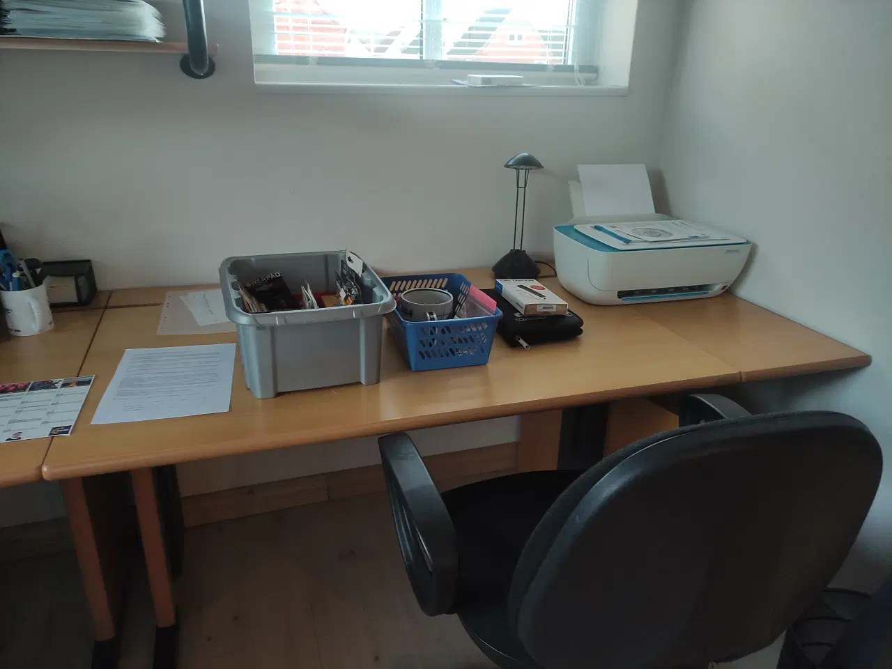 Billede 2 - Skrivebord med reol