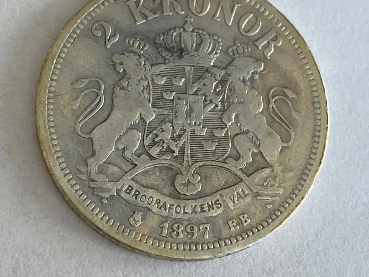 Billede 1 - 2 Kronor 1897 Sweden