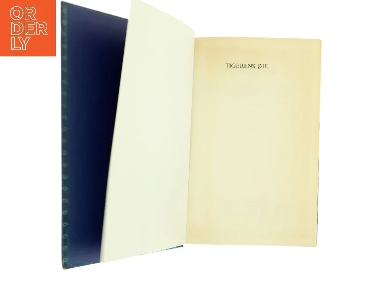 Billede 2 - Antik bog med flot indbinding. Tigerens Øje af Walter Serner (Bog)