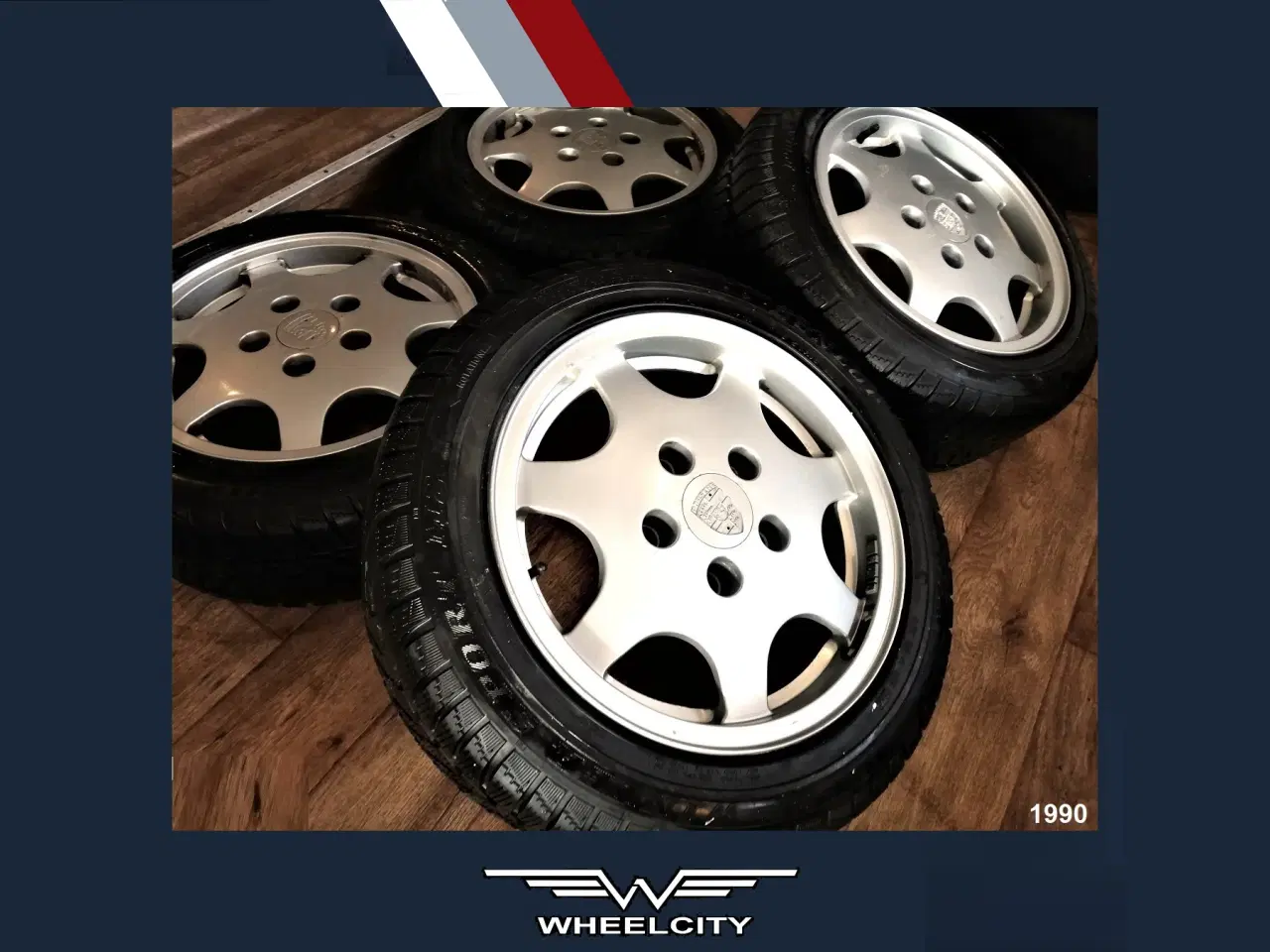 Billede 1 - 5x130 16" ET52,3, Porsche Stuttgart 1990