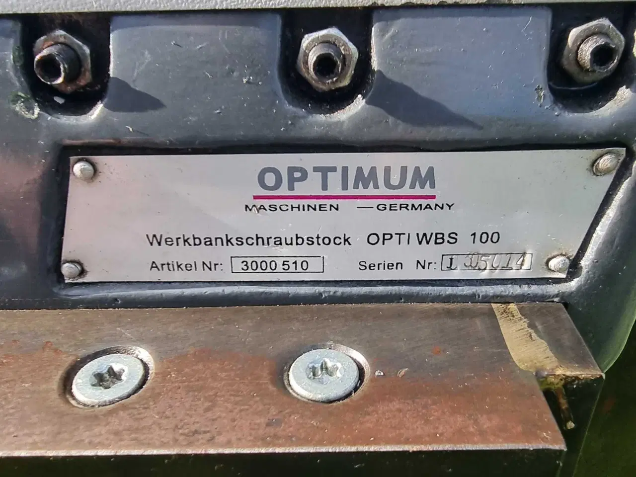 Billede 1 - Skruestik