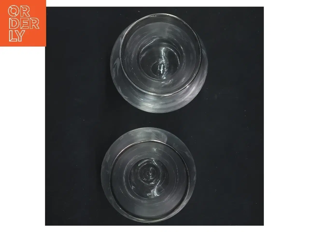 Billede 4 - Glasvaser med metalring fra Follow Me (str. 14 cm)