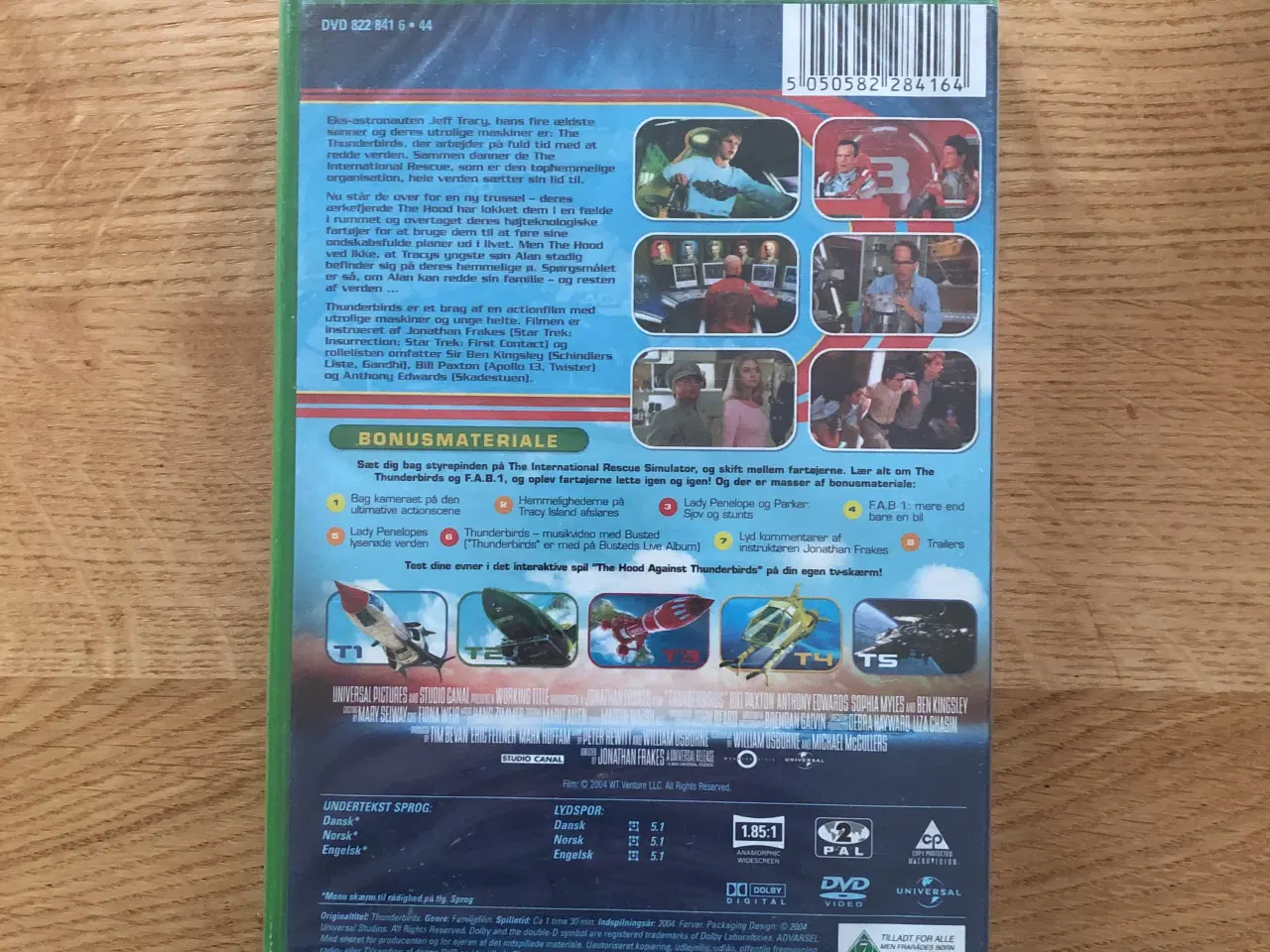 Billede 2 - Thunderbirds, DVD, ny