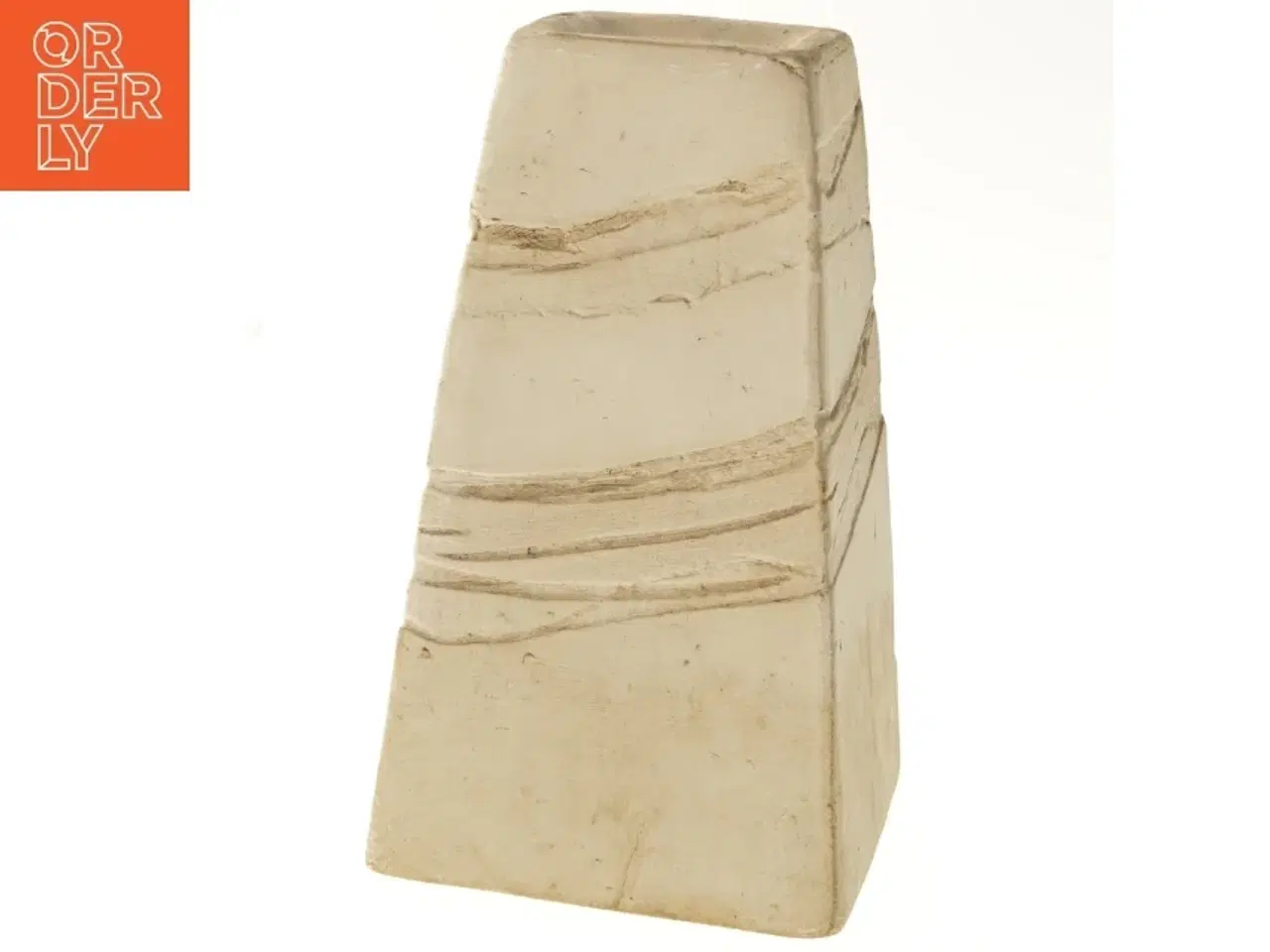 Billede 2 - Høj firkantet vase (str. 28 cm)