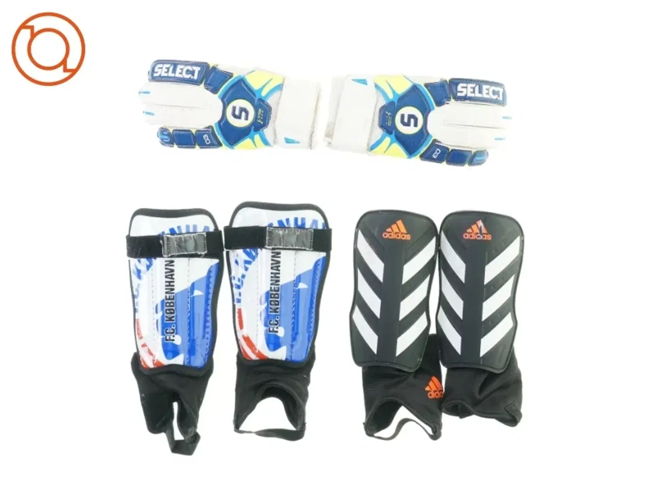 Billede 2 - Fodbold udstyr fra Adidas Select (str. 116 til 134 cm handsker size 3)