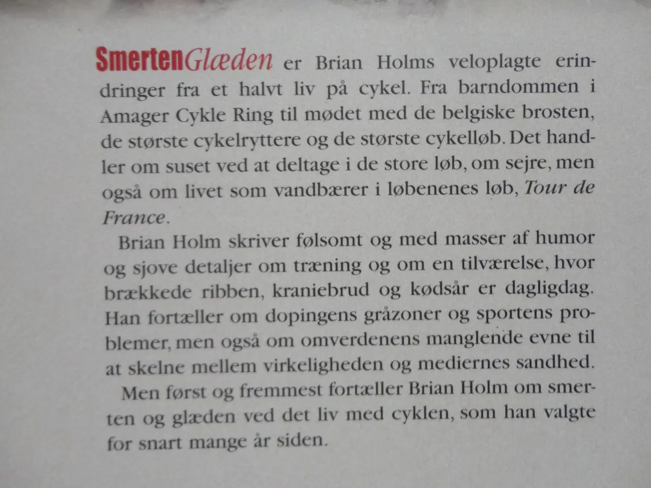 Billede 3 - Smerten Glæden - Holm  :