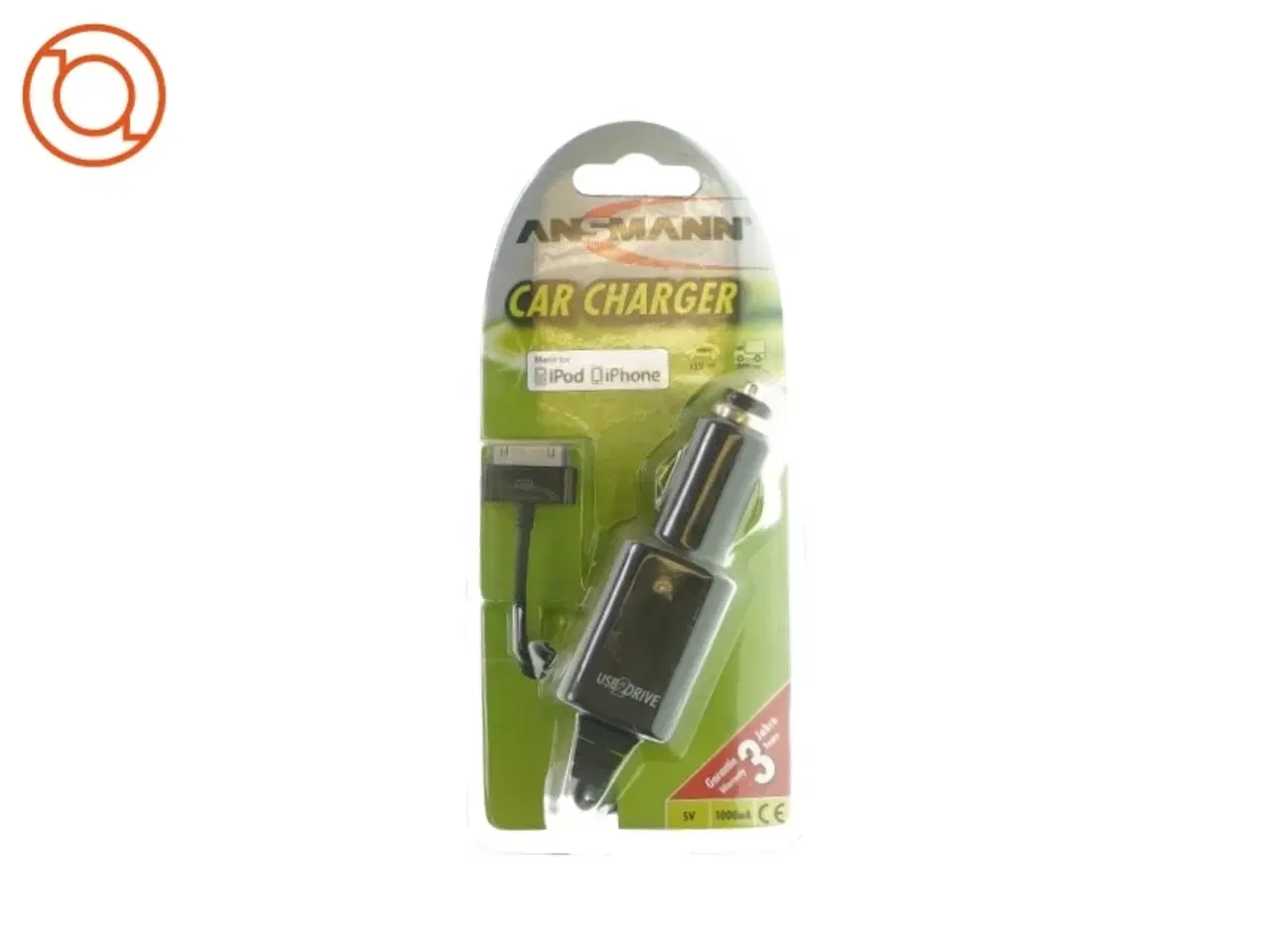 Billede 1 - Biloplader til ipad og iphone fra Ans-mann