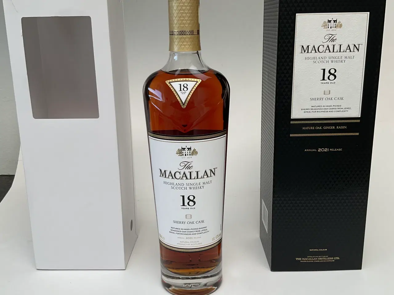 Billede 1 - Macallan 18 Sherry Oak 2021.  70cl