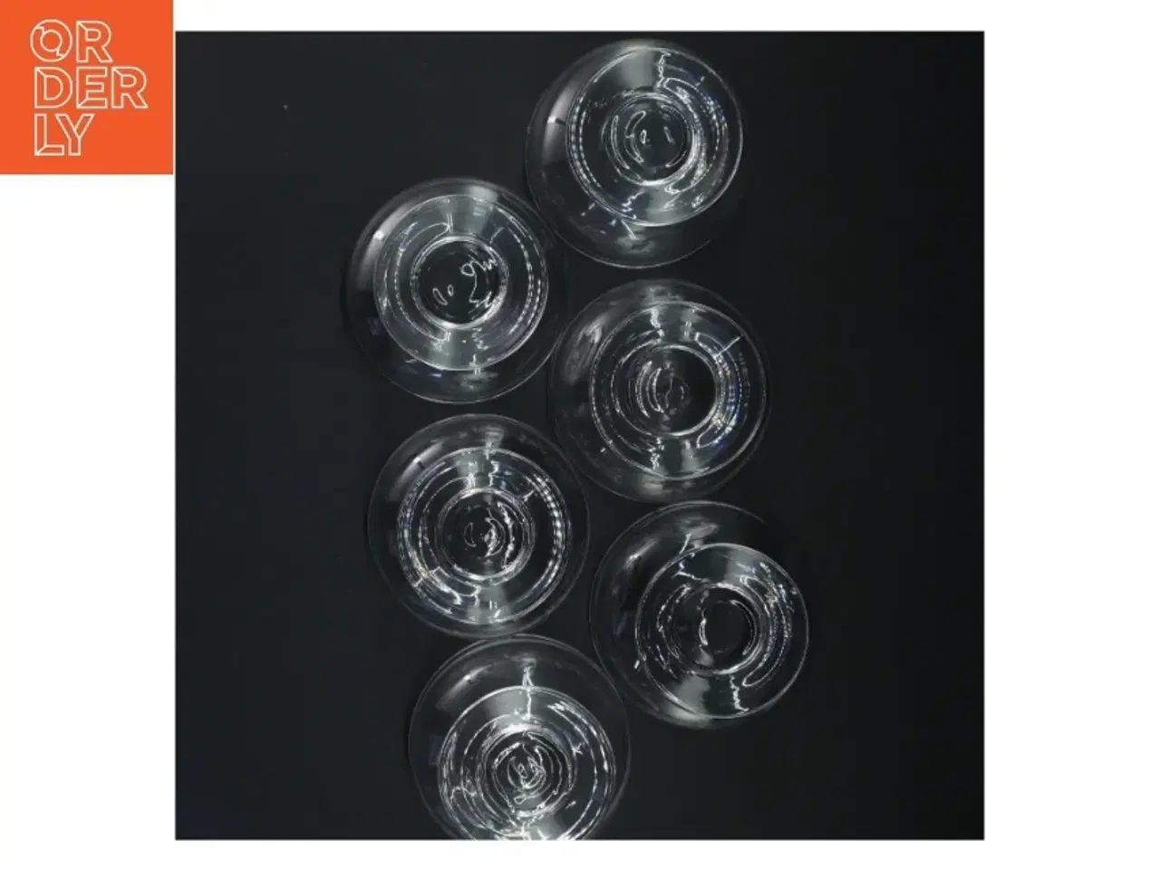 Billede 3 - Sæt af 6 glas dessertskåle (str. Ø 11x7 cm)