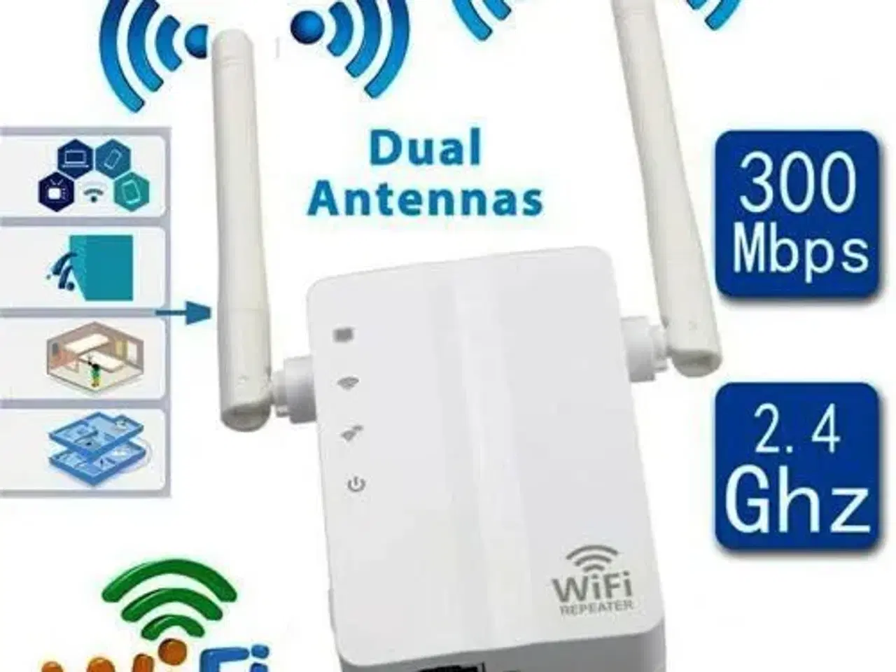 Billede 1 - Wi-Fi  wifi-signalforstærker