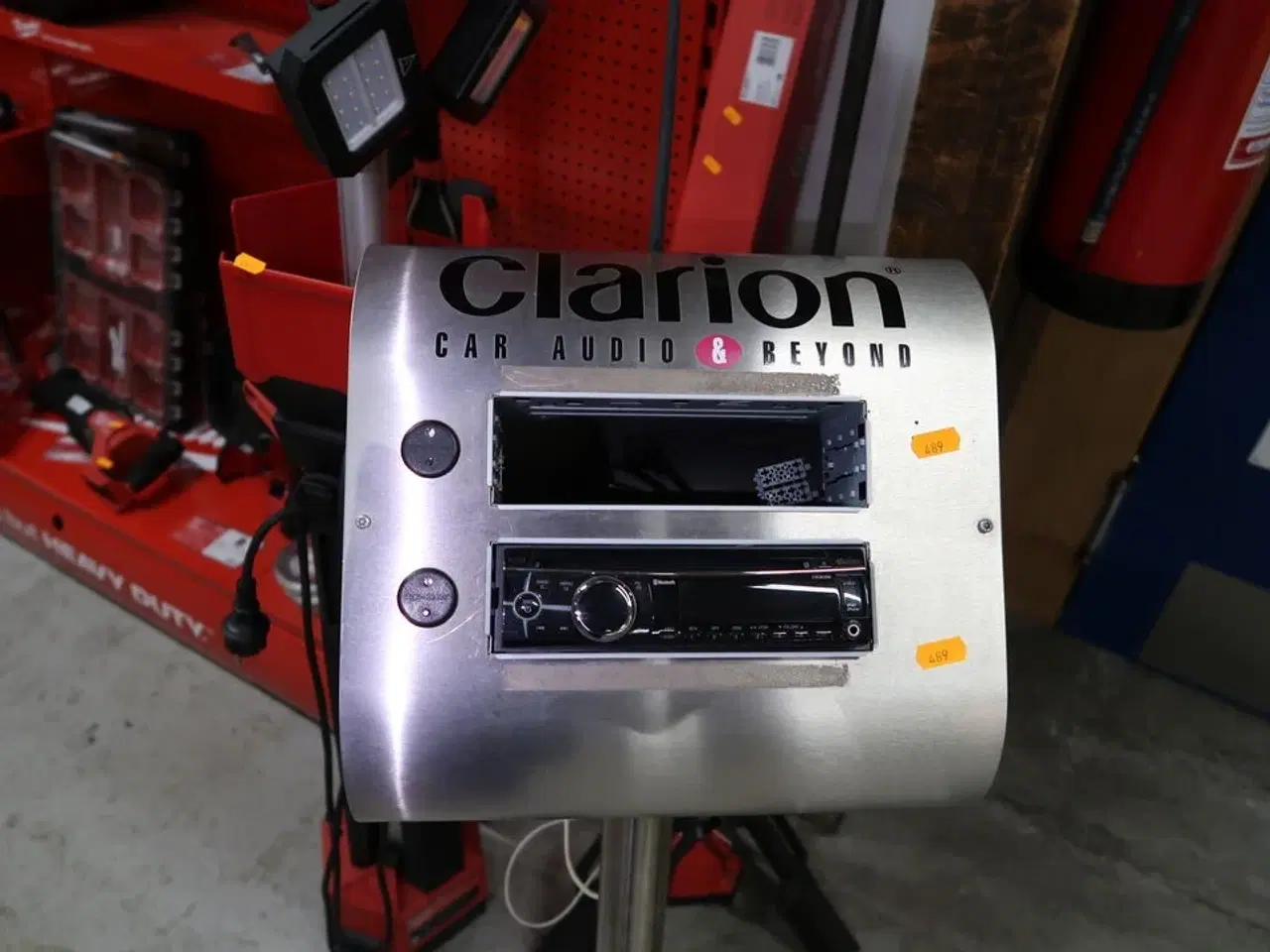 Billede 2 - Stander med bilradio