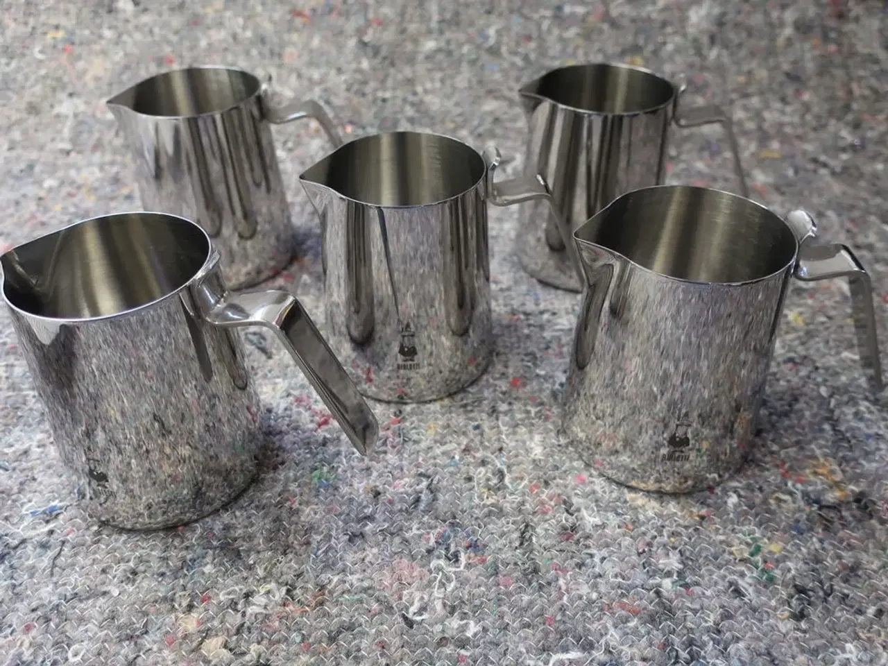 Billede 1 - 5 stk. mælkekander BIALETTI
