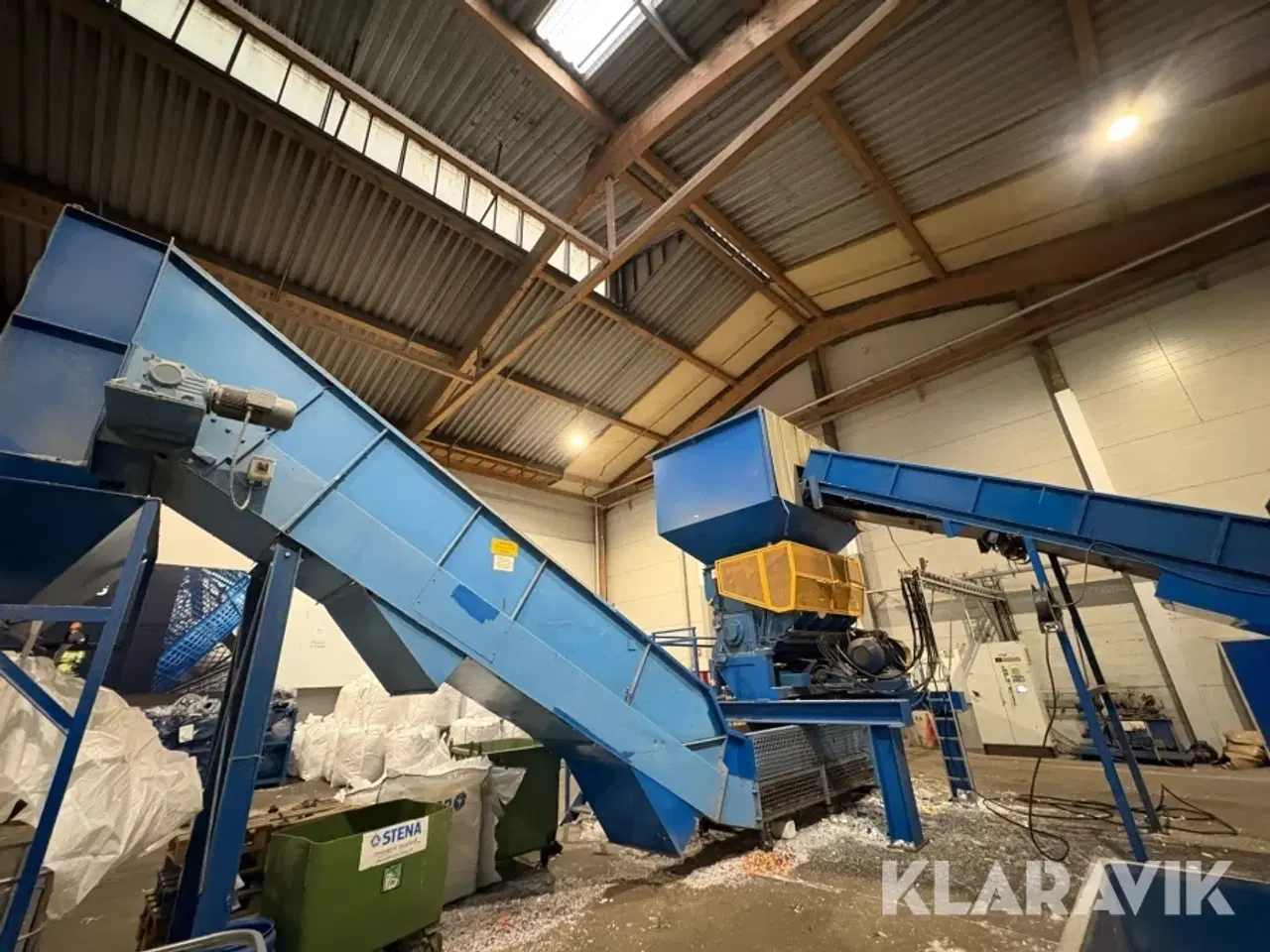 Billede 4 - Shredder Franssons FRP 203/40-3 med transportbånd