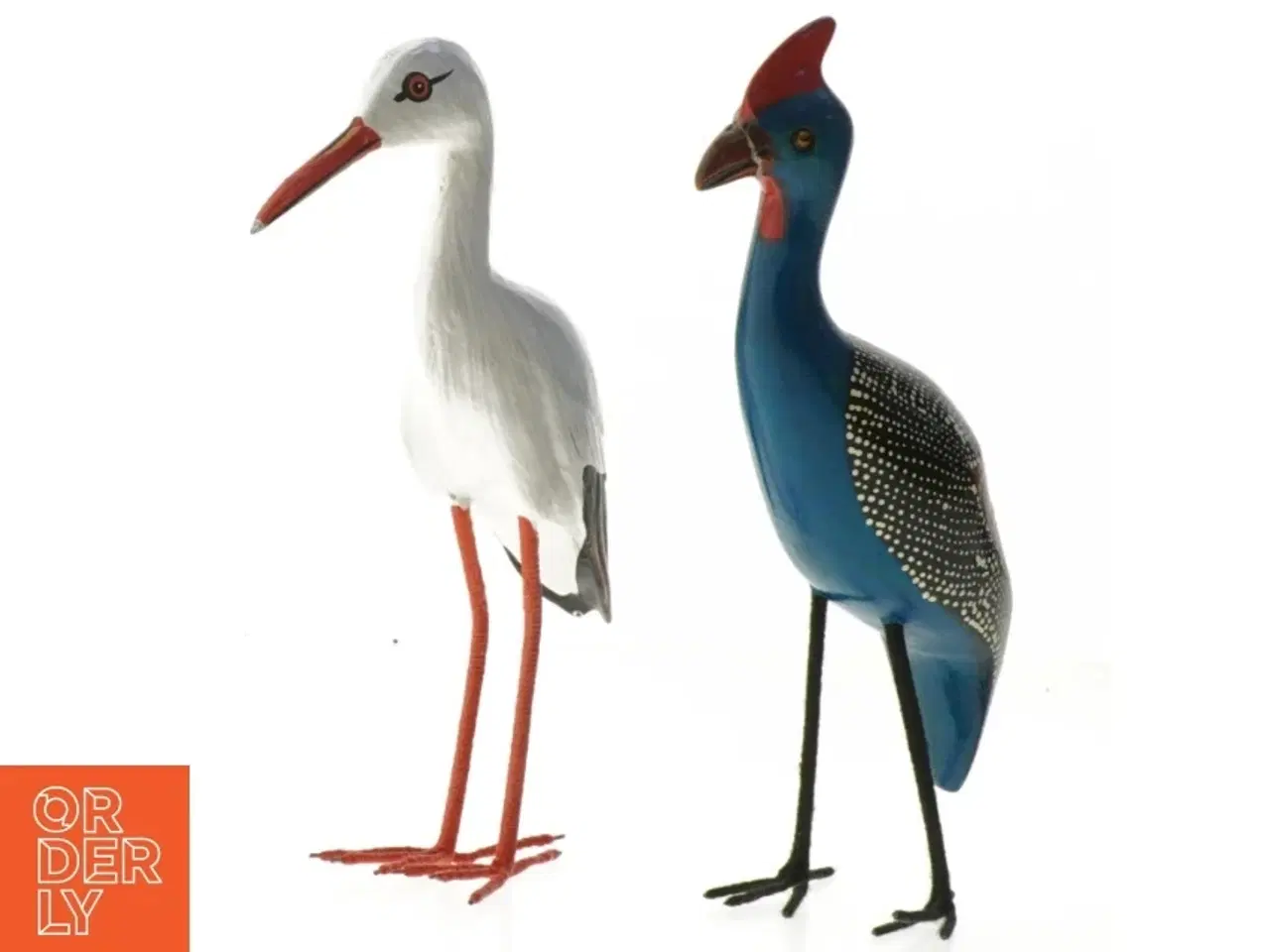 Billede 1 - Dekorative fuglefigurer (str. 20 cm)