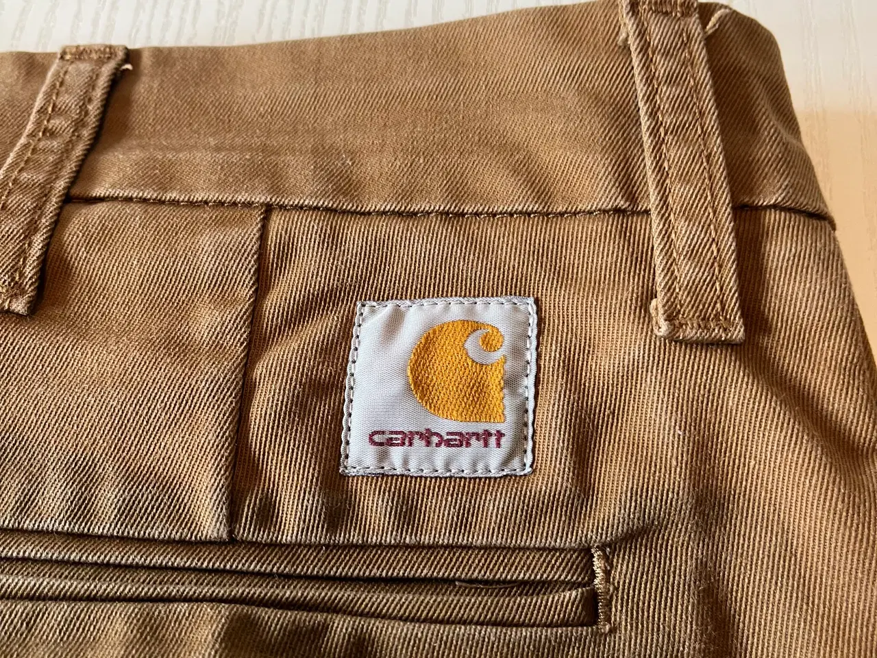 Billede 6 - Carhartt wip sid pant str. 28/32 i farven leather