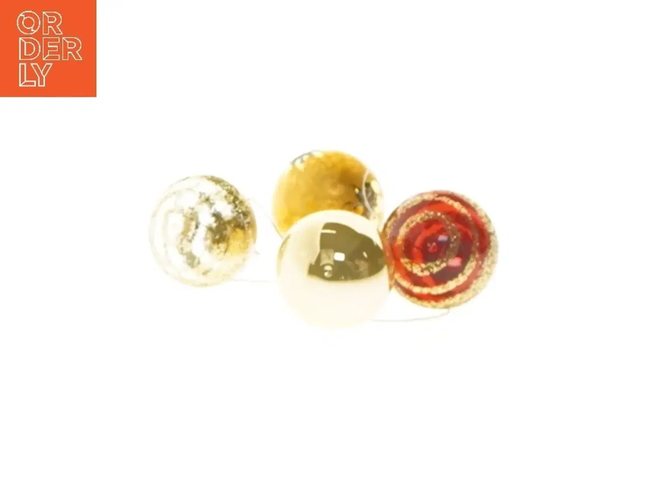 Billede 3 - Julekugler sæt (str. Ø 3 cm)