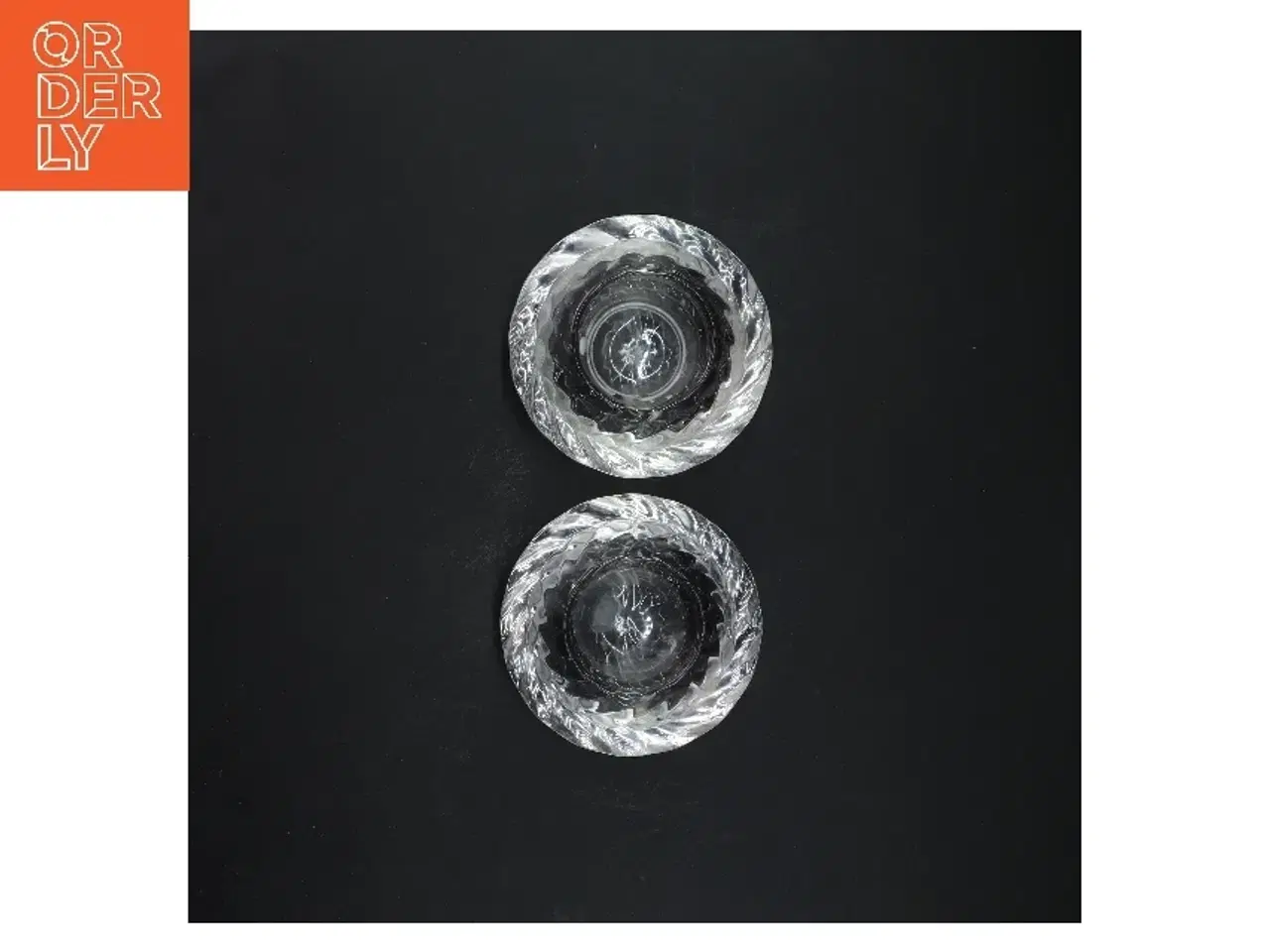 Billede 3 - Glas lysestager (str. Ø 10 cm)