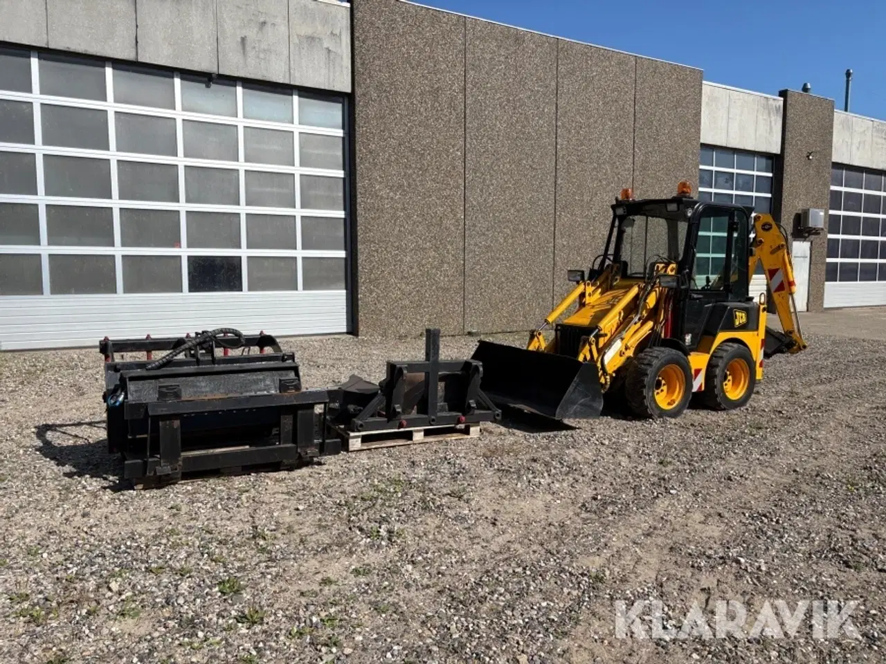 Billede 1 - Rendegraver JCB 1 CX HF med tilbehør