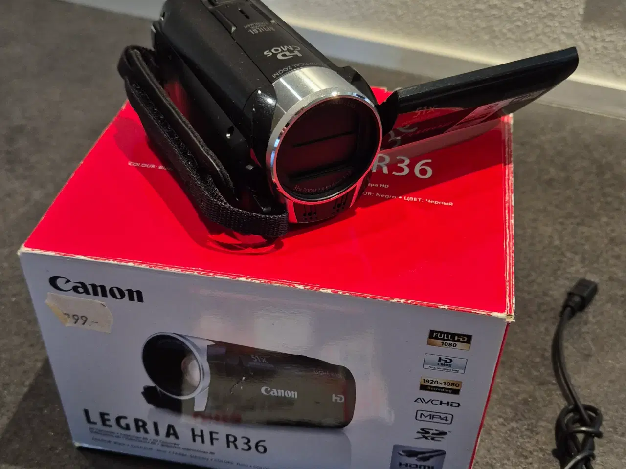 Billede 3 - CANON LEGRIA HF R36 Digital videokamera