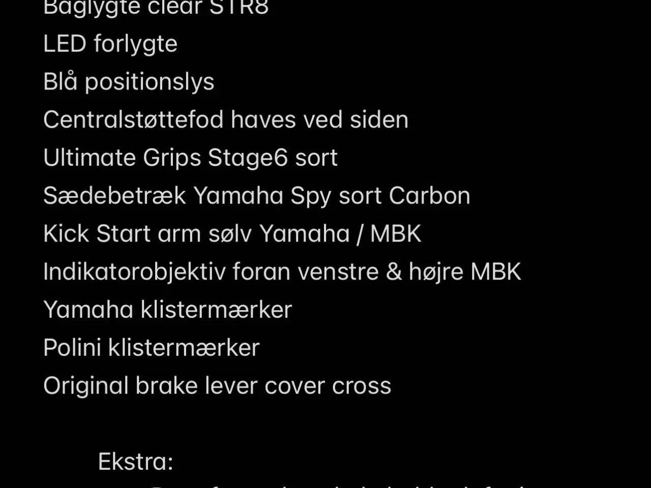 Billede 16 - Yamaha Bws spy x Cross