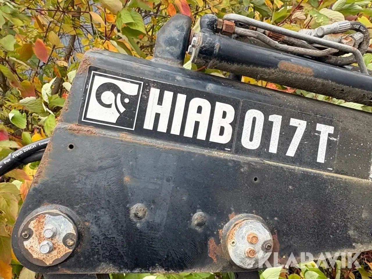 Billede 8 - Hydraulisk kran HIAB 017T