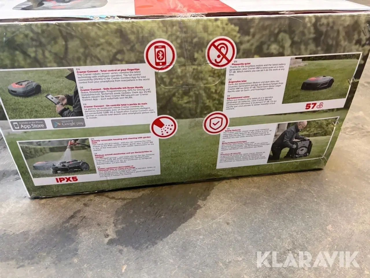 Billede 6 - Robot plæneklipper Cramer RM1000