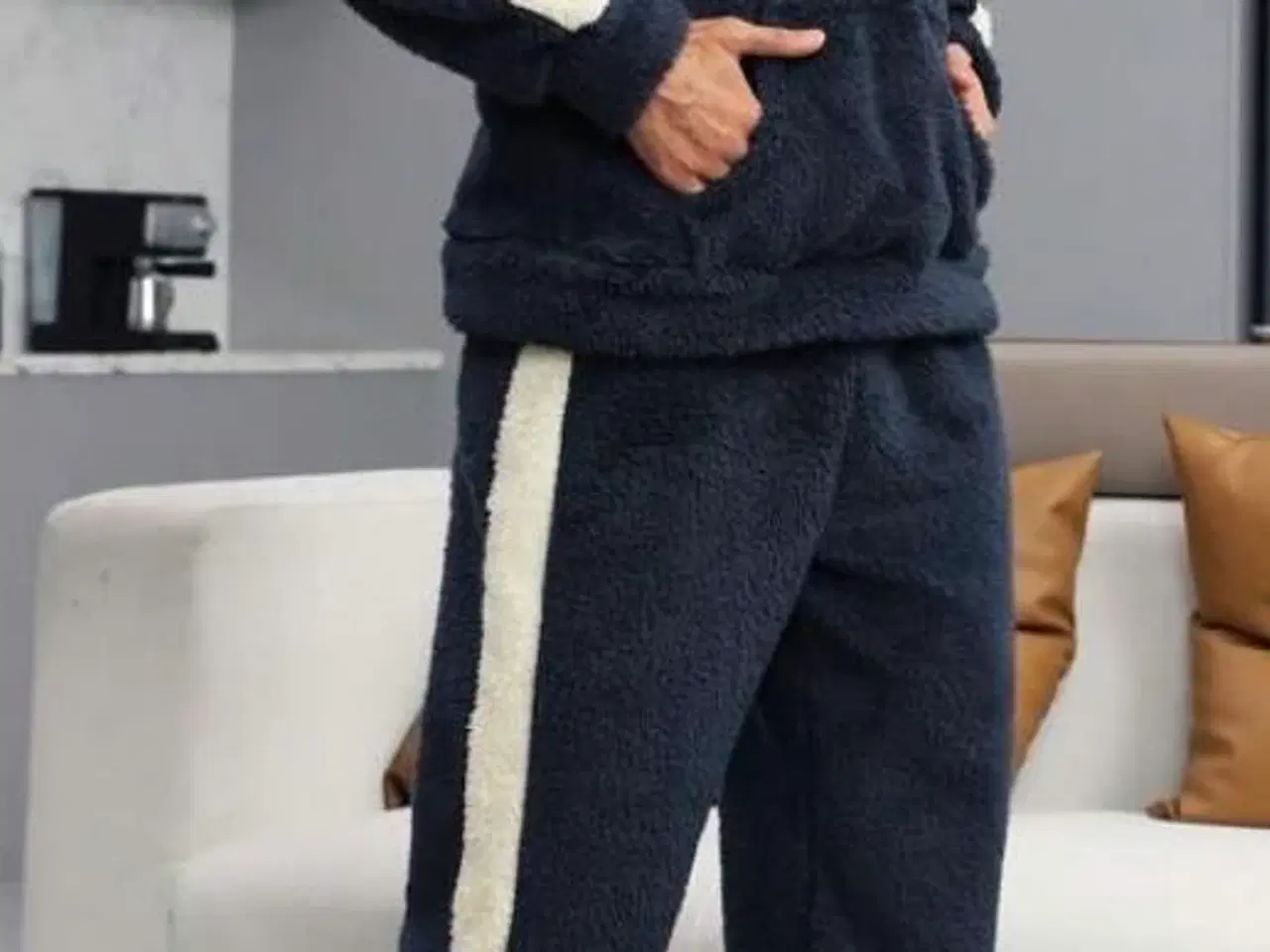 Billede 1 - Shein teddy bjørne payjamassæt