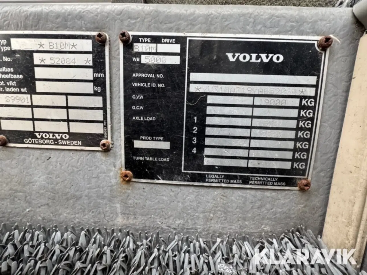 Billede 6 - Bus Volvo B 10 Ma 4x2