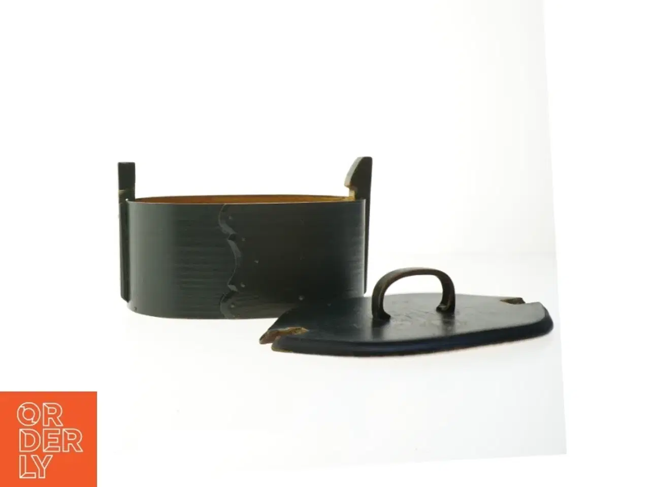 Billede 4 - Dekorativ trækasse med låg (str. 27x13 cm)