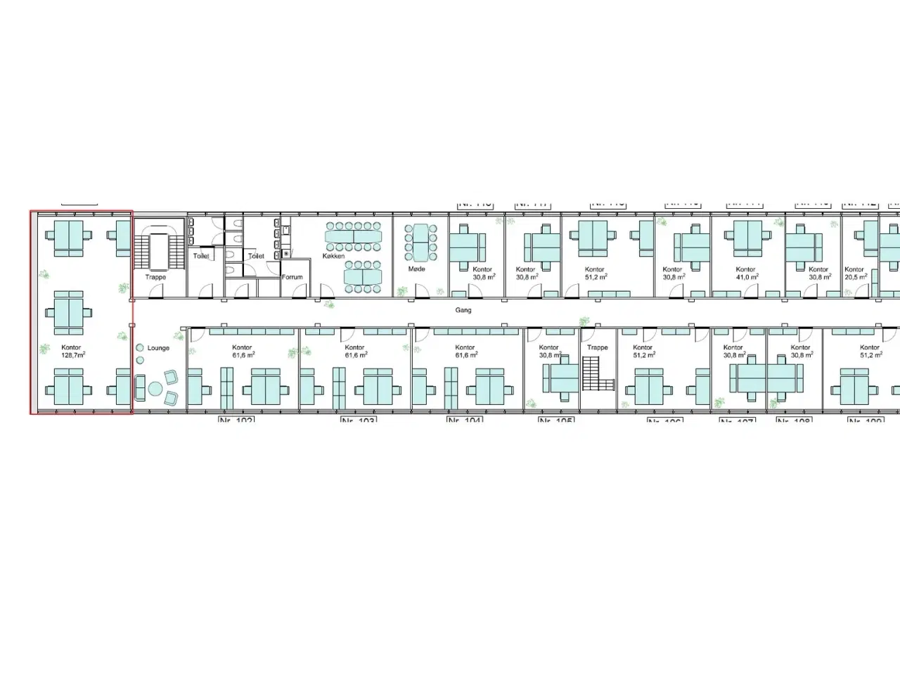 Billede 12 - Kontor 128 m² i kontorfællesskab