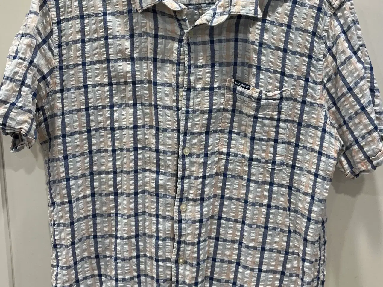 Billede 1 - Fin kortærmet Barbour skjorte 