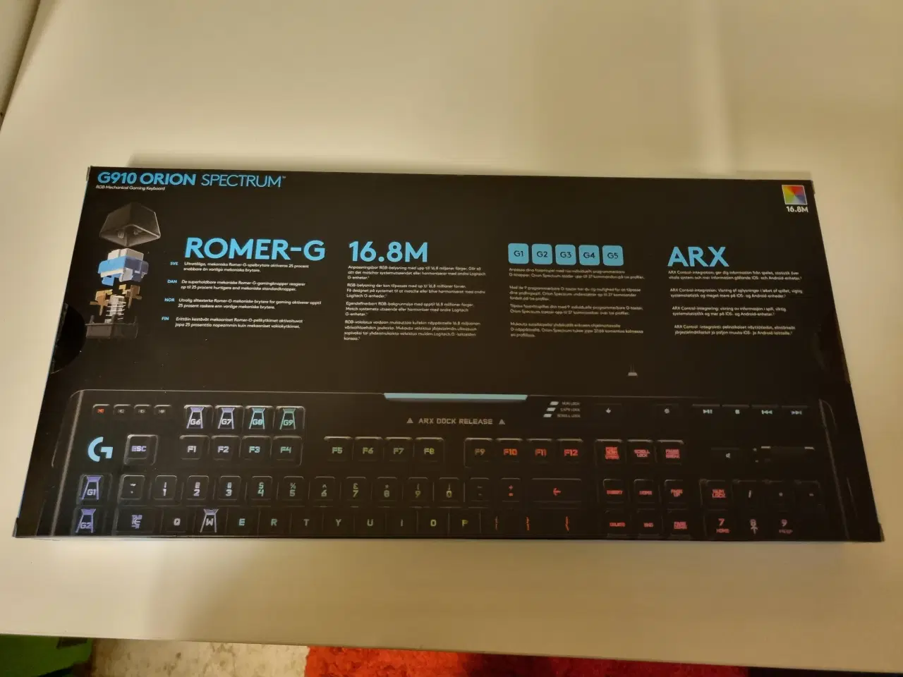 Billede 3 - Logitech G910 Orion Spectrum keyboard