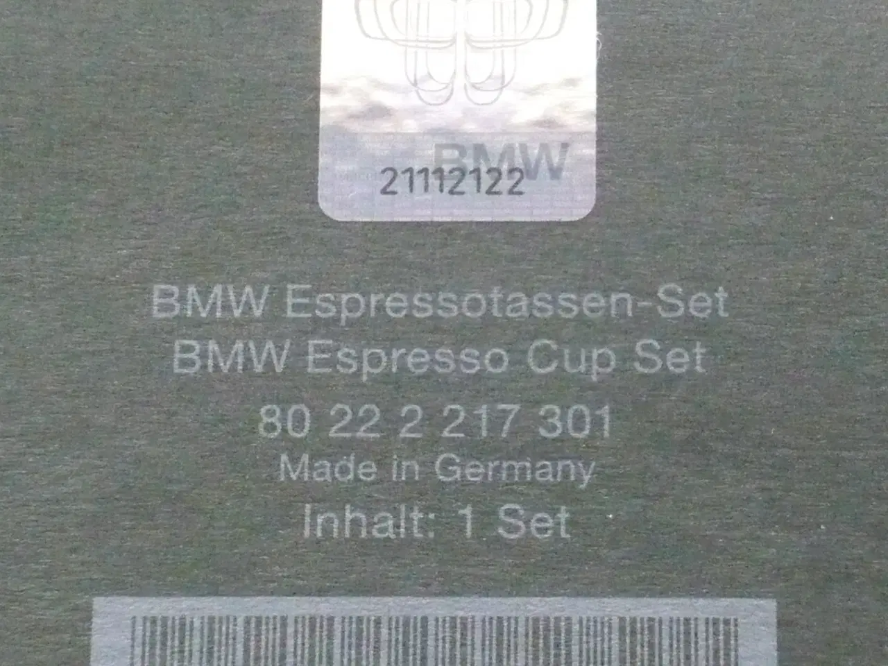 Billede 7 - SAMLEROBJECT. ORIGINALT BMW GAVESÆT.