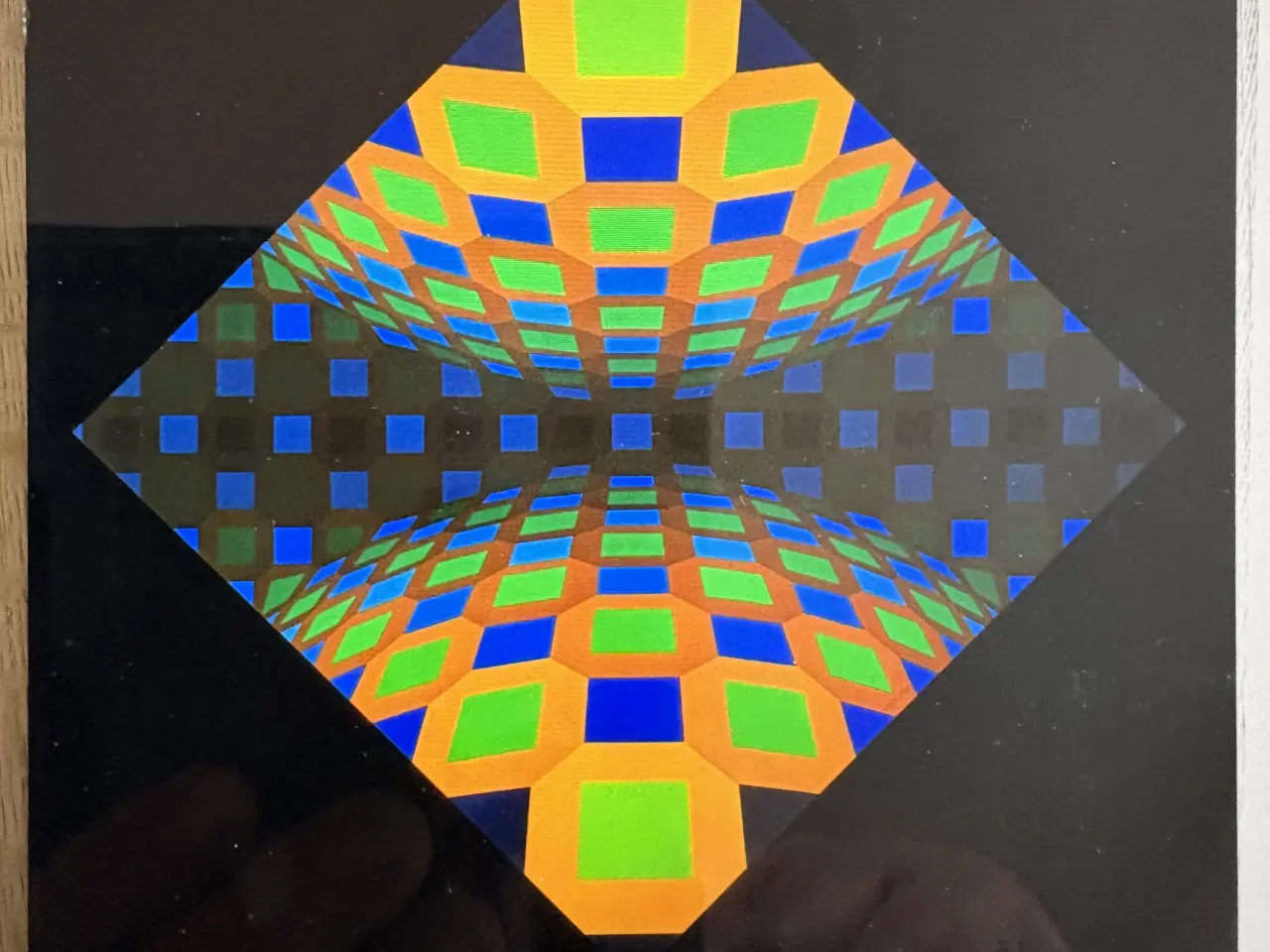 Billede 1 - VASARELY plakat tryk