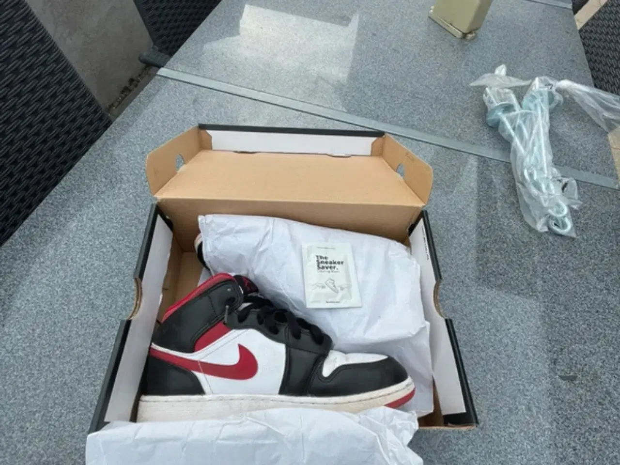 Billede 3 - Nike Air Jordan 1 Rød/hvid