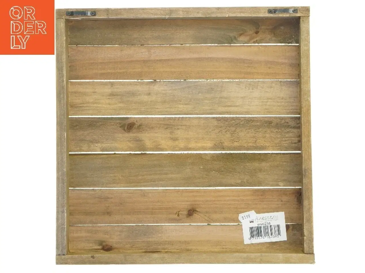 Billede 2 - Træskilt med hundemotiv fra Lafinesse (str. 35,5x35,5 cm)