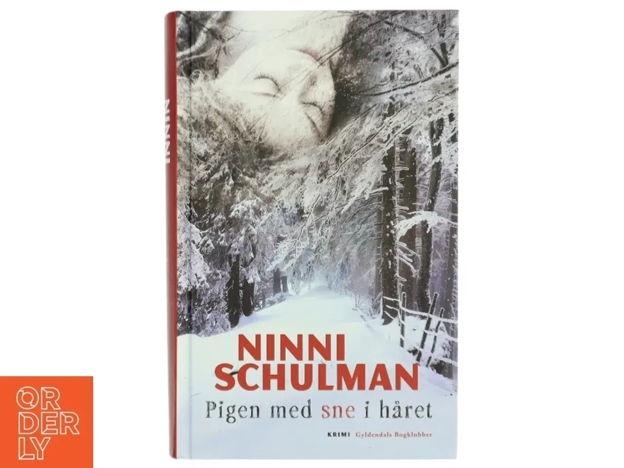 Billede 1 - Pigen med sne i håret : kriminalroman af Ninni Schulman (Bog)