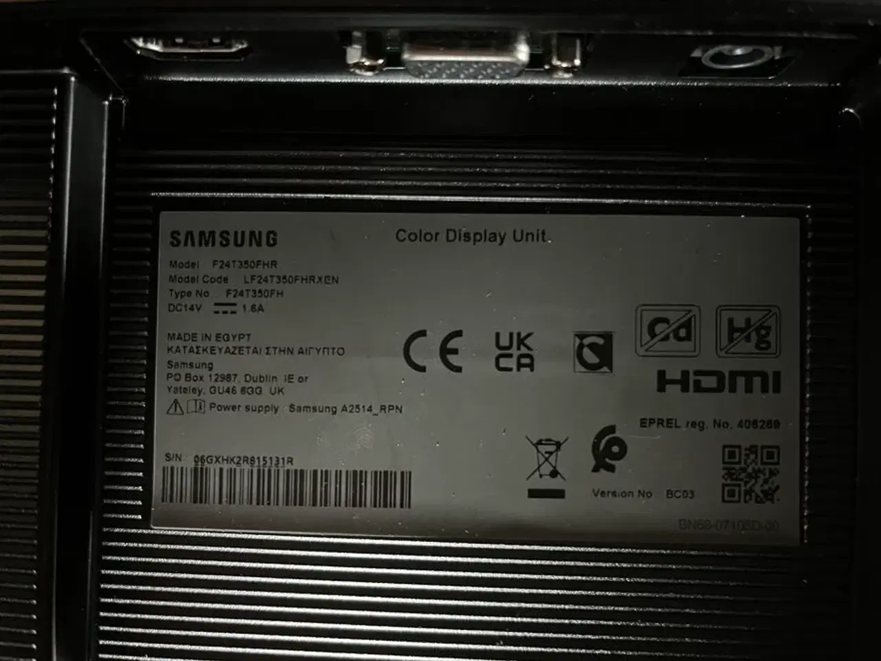 Billede 3 - 2 stk. 24" PC Skærm SAMSUNG + 1 Tastatur LENOVO