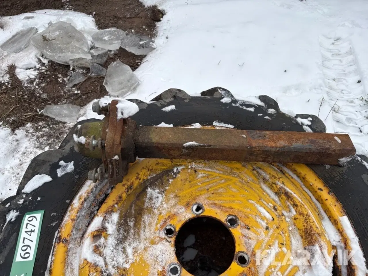 Billede 6 - Dæk med nav Goodyear 2 styk