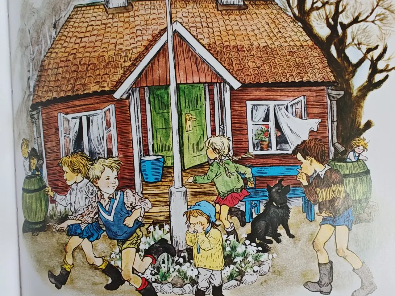 Billede 3 - Børnene i Bulderby BOG af Astrid Lindgren