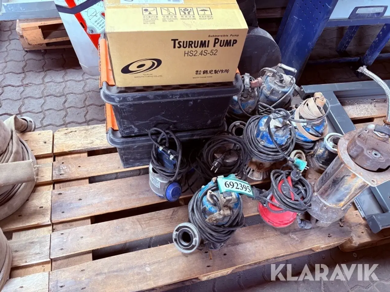 Billede 2 - Dykpumper med slanger og koblinger Tsurumi / Flygt / Sydvesta