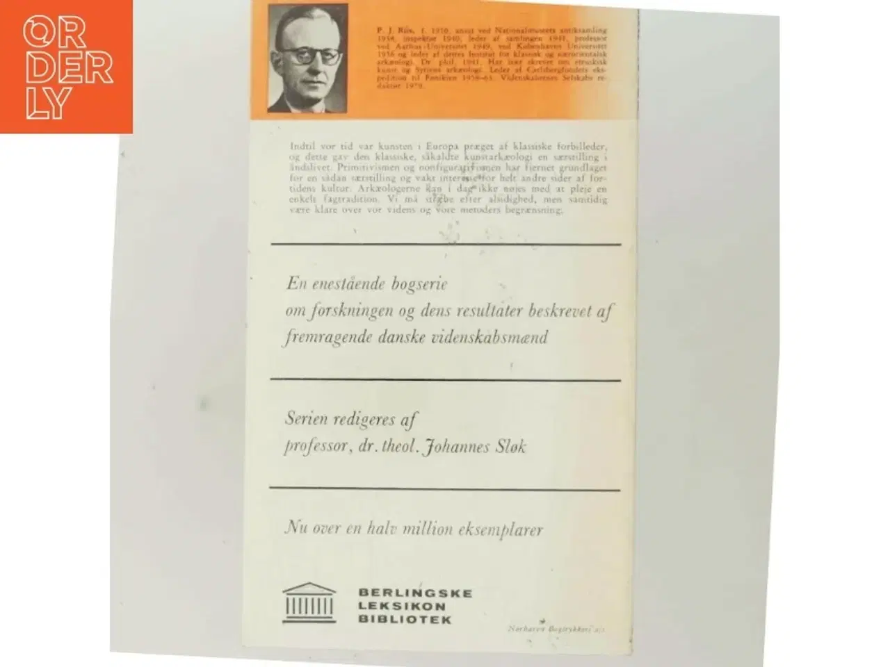 Billede 3 - Arkæologi og klassisk kunst af P. J. Riis (Bog)