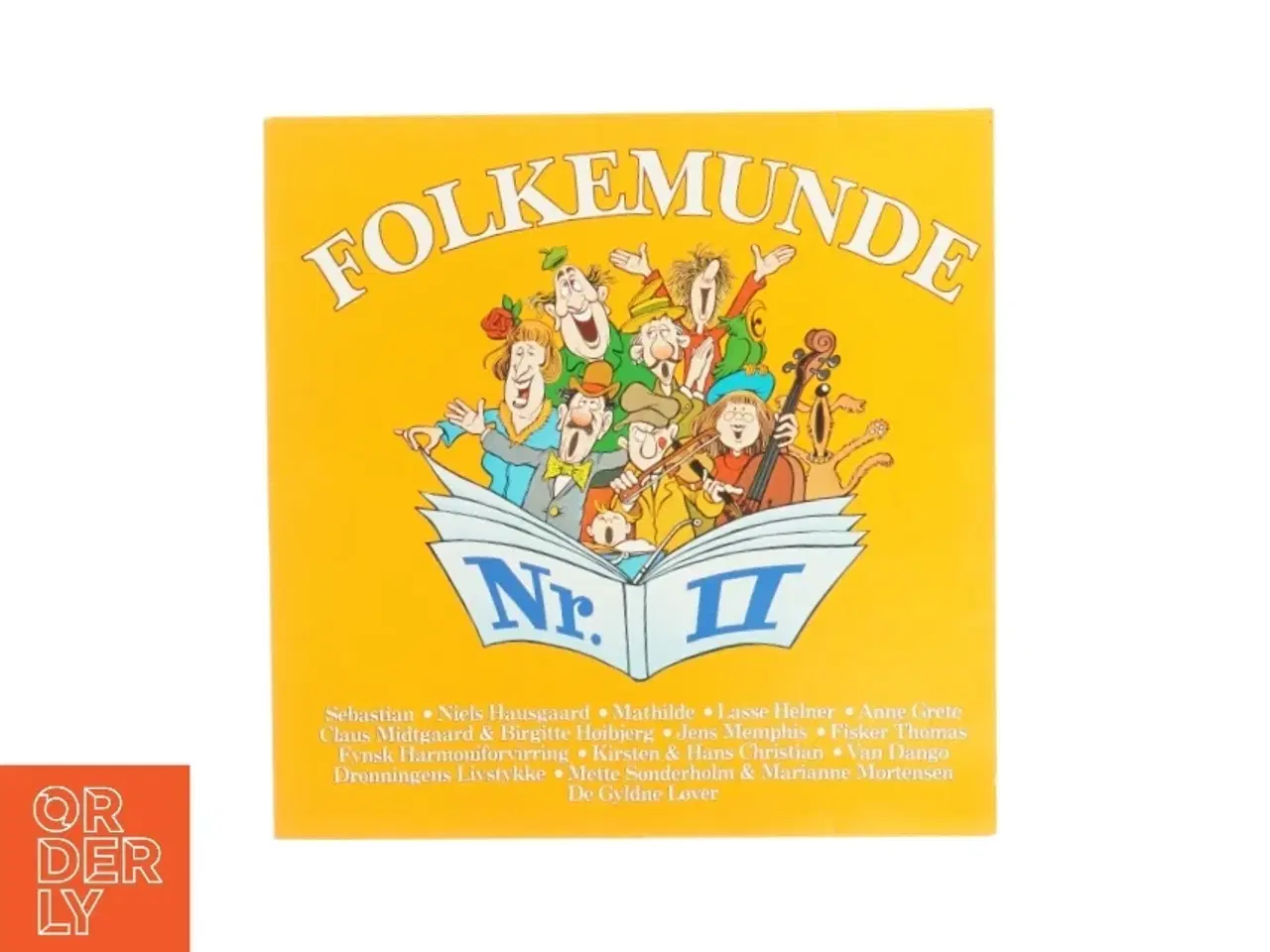 Billede 1 - Folkemunde Nr. 2 Vinylplade