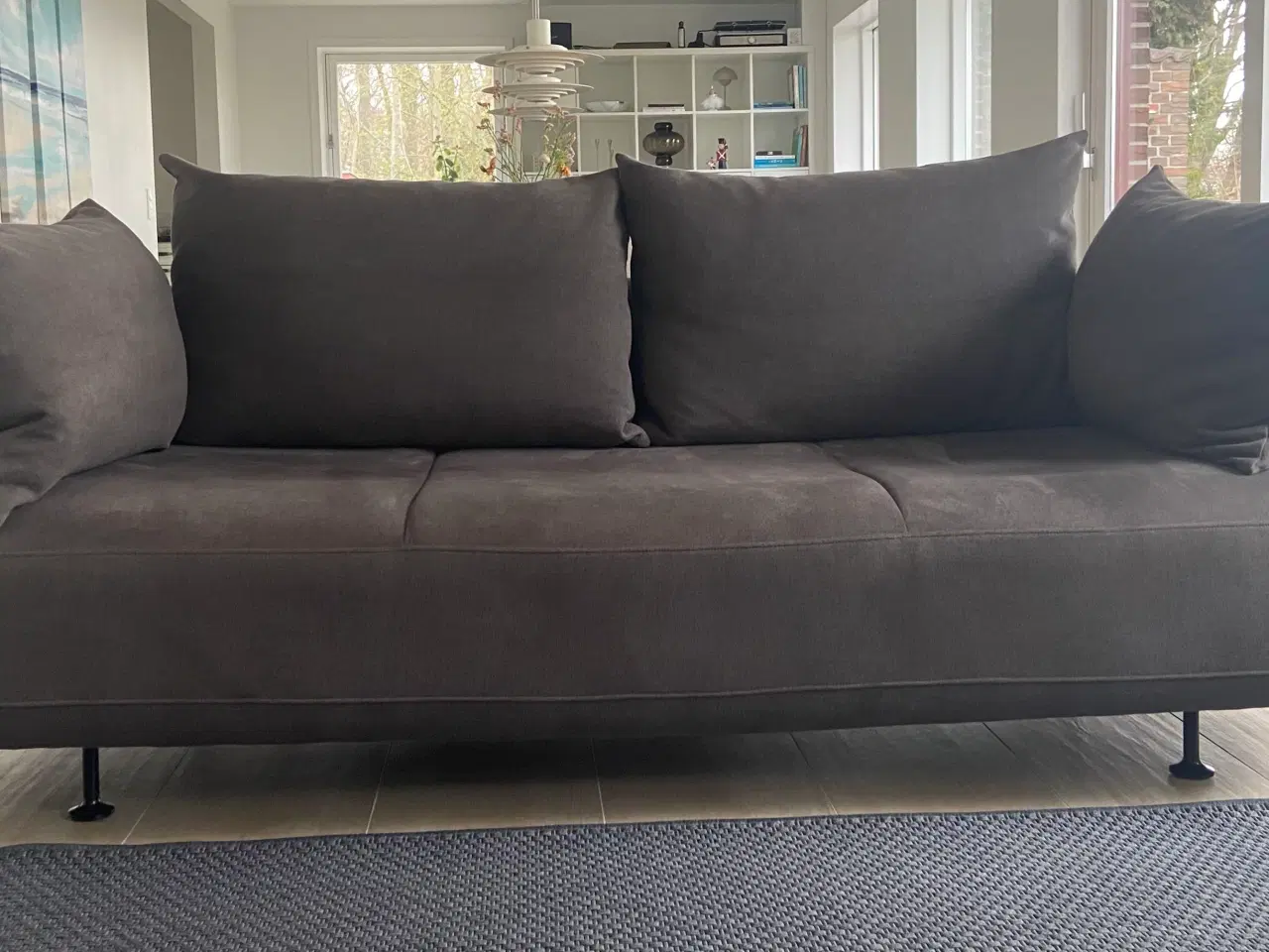 Billede 1 - 3 pers. Sofa + Puf