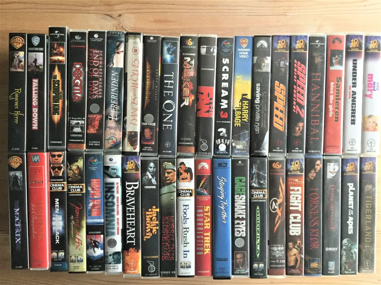 Billede 1 - VHS film, 140 stk.