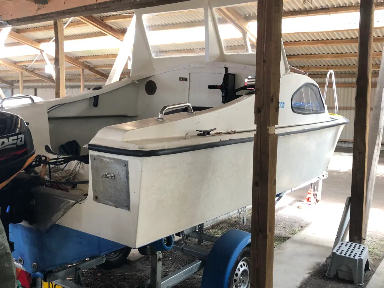 Billede 3 - 16 fod med kabine, 30 Hk motor og trailer