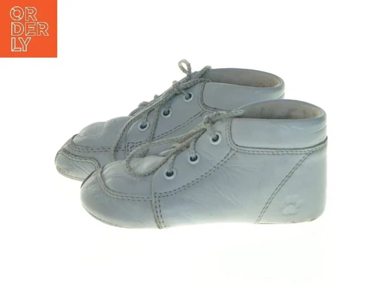 Billede 2 - Brugte baby sko i hvidt læder fra Skofus (str. 21)